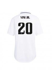 Real Madrid Vinicius Junior #20 Fotballdrakt Hjemme Klær Dame 2022-23 Korte ermer